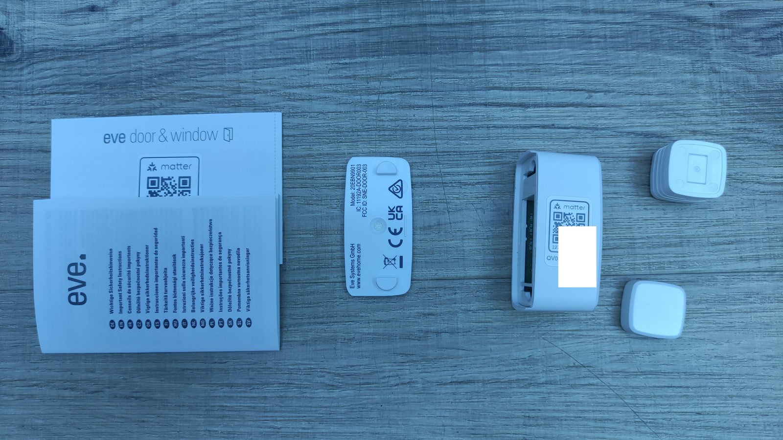 Eve Door & Window (Matter) Smarter Kontaktsensor für Türen & Fenster I34397