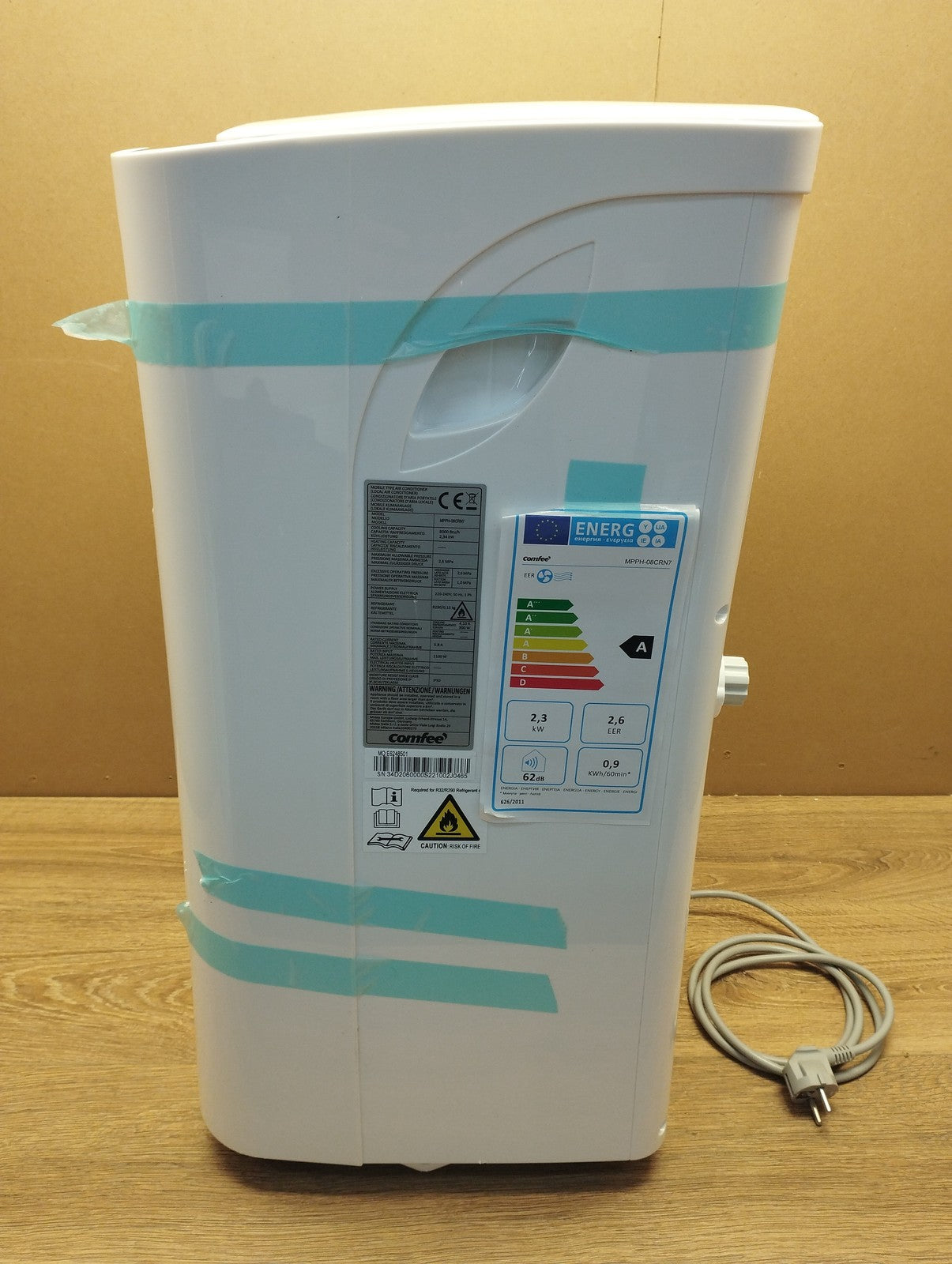 Comfee MPPH-08CRN7 Mobile Klimaanlage 8000 BTU Klimagerät EEK: A I39642