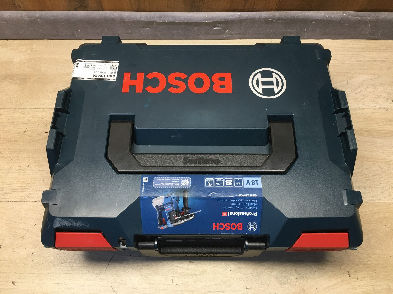 Bosch L-Boxx Koffer für Akku-Bohrhammer GBH 18V-26, I37559
