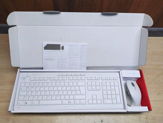 CHERRY Stream Desktop Comfort Kabelloses Tastatur-Maus-Set, DE Layout, I37753