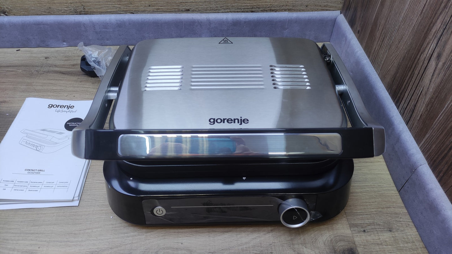 Gorenje GCG2100S Kontaktgrill (740150), Sandwichtoaster, I39609