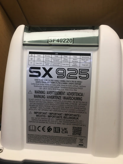 Intex Krystal Clear Sandfilteranlage SX925, 2.000 l/h, 26642, I40973