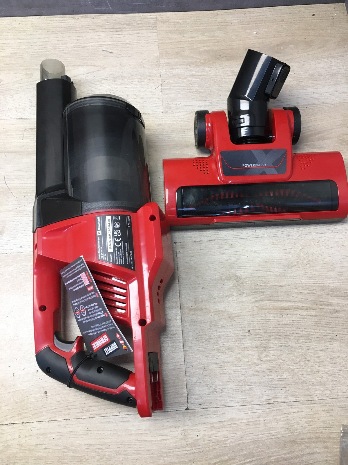 Einhell Akku-Stielstaubsauger TE-SV 18 Li Solo, 18V, I38176