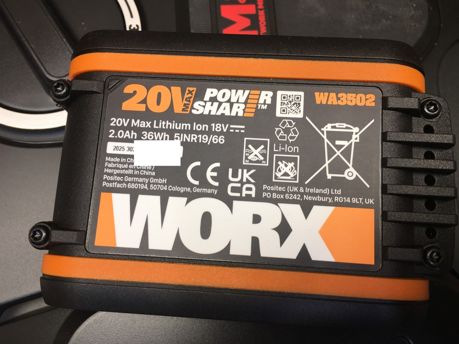 WORX Landroid Vision S250 Mähroboter ohne Begrenzungskabel WR202E, I37826