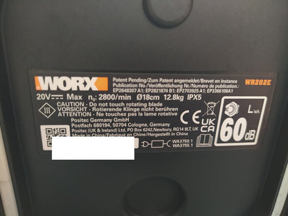 WORX Landroid Vision S250 Mähroboter ohne Begrenzungskabel WR202E, I37842