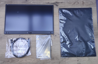 ASUS ZenScreen MB166C Monitor 15.6" FHD 1920x1080 USB-C IPS-Panel 60Hz schwarz