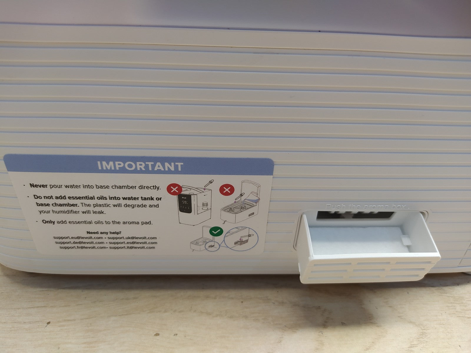 LEVOIT LUH-O451S-WEU Smart Luftbefeuchter, weiß, I36071
