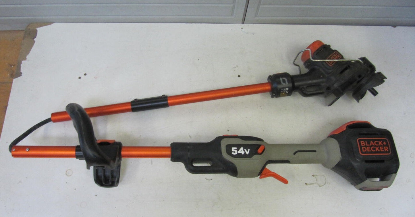 Black&Decker STC5433 54V DualVolt Akku-Rasentrimmer DEFEKT!! Y05427