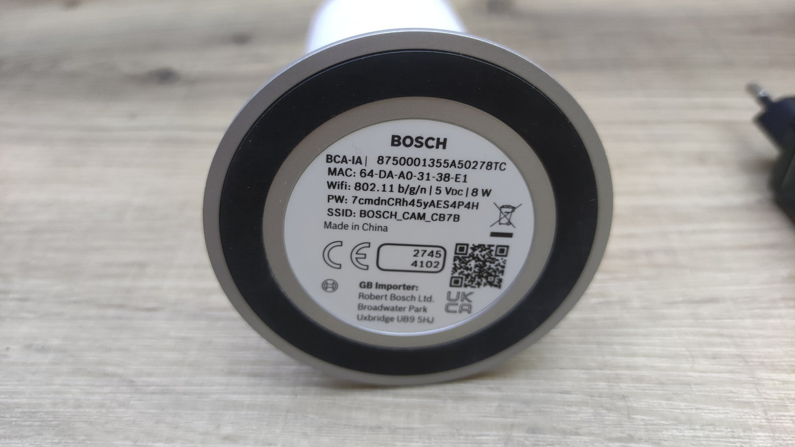 Bosch Smart Home Eyes Innenkamera II WLAN Überwachungskamera I39618
