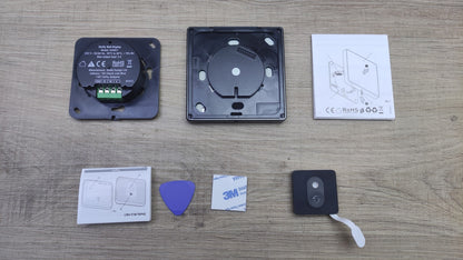 Shelly Wall Display + Blu H&T Sensor Schwarz I36883
