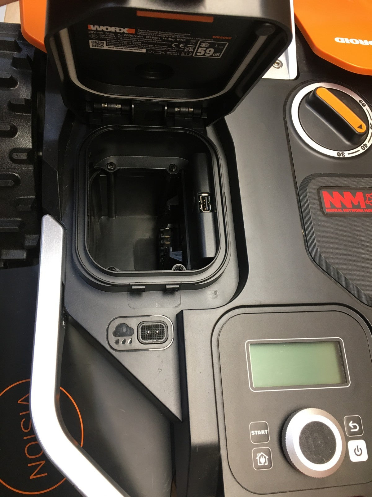 WORX Landroid Vision M600 Mähroboter WR206E ohne Begrenzungskabel I36776