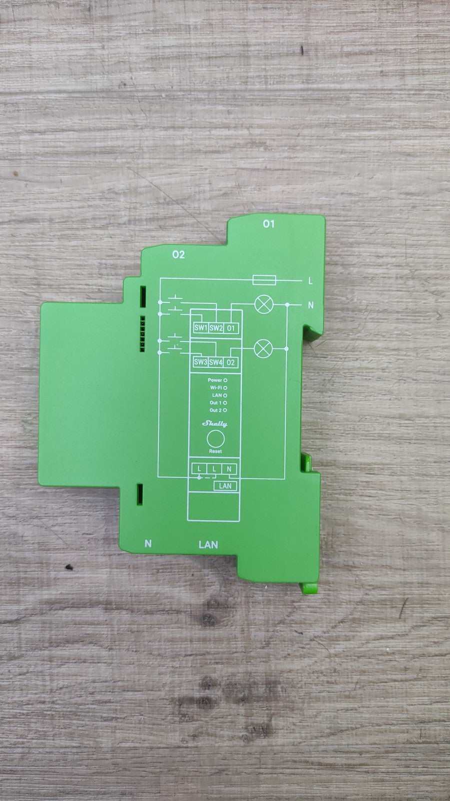 Shelly Pro Dimmer 2PM 2-Kanal-DIN-Hutschienen-Smart-Dimmer, I39678
