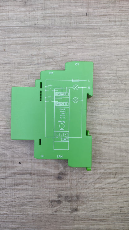 Shelly Pro Dimmer 2PM 2-Kanal-DIN-Hutschienen-Smart-Dimmer, I39678