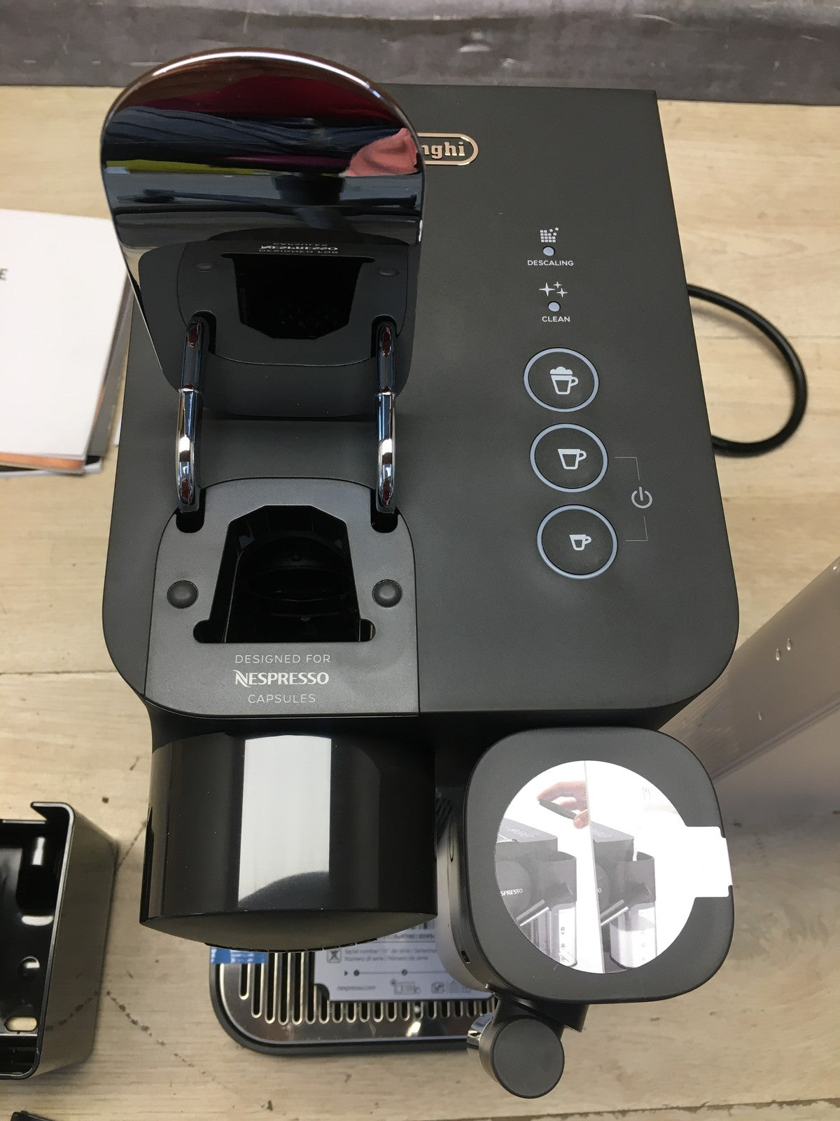 De'Longhi Nespresso EN510.B Kaffeekapselmaschine, schwarz, I39333