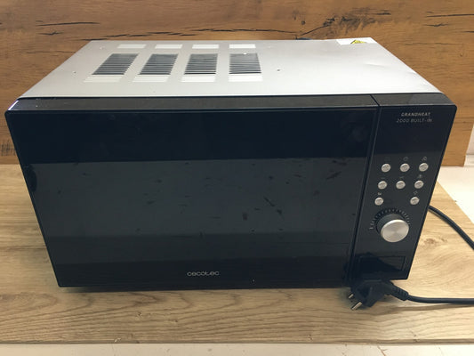 Cecotec 01375 Mikrowelle GrandHeat 2000 Built-in Black, 20L, I39581