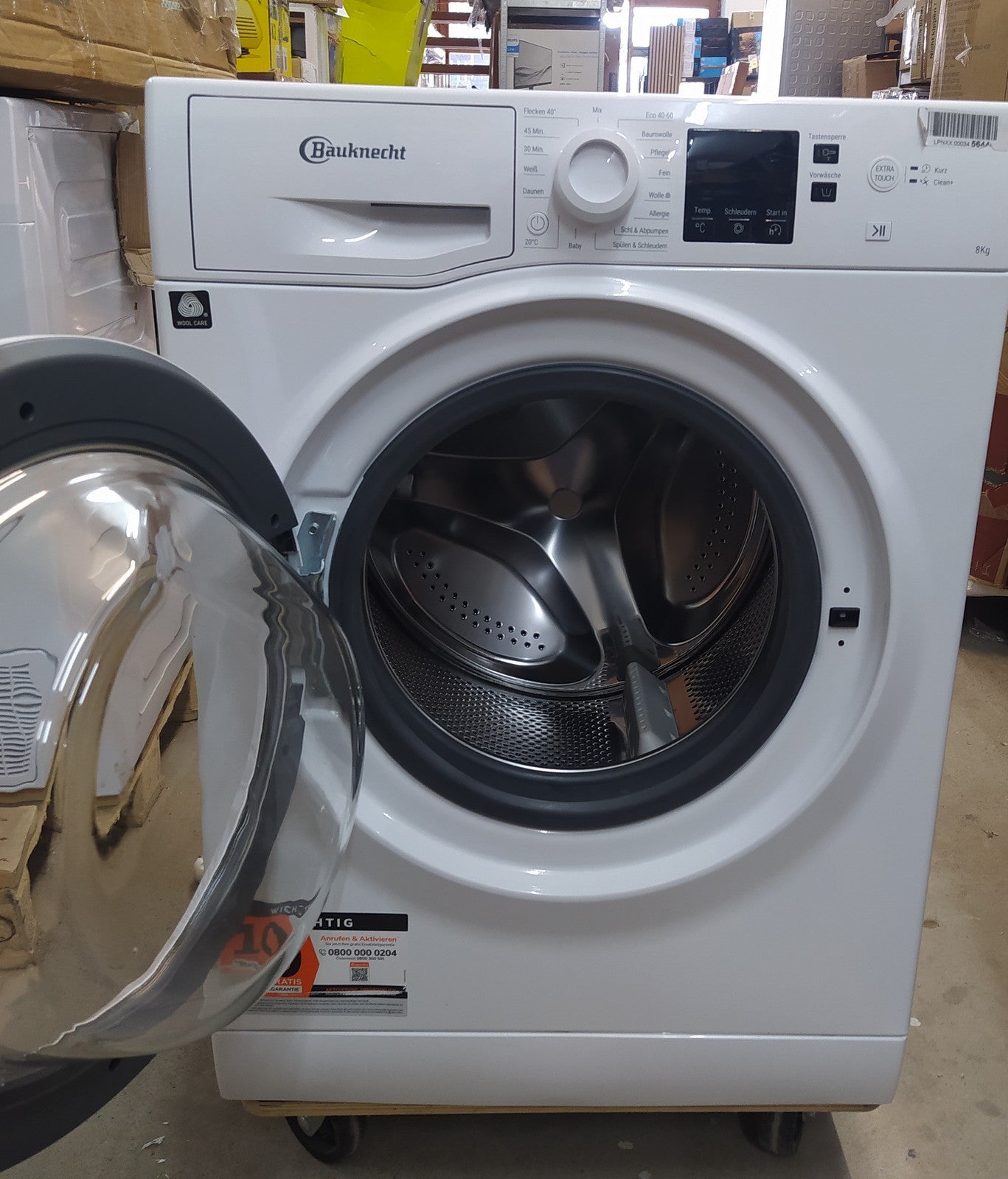 Bauknecht BPW 814 B Waschmaschine Frontlader 8kg EEK: B I36842