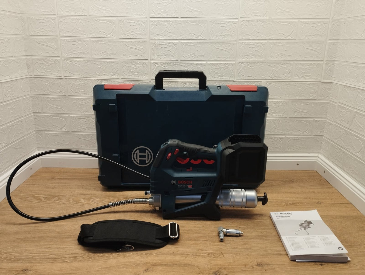 Bosch Professional GFP 18V-10 Akku-Fettpresse Kartuschenpresse 18V Solo L-Boxx
