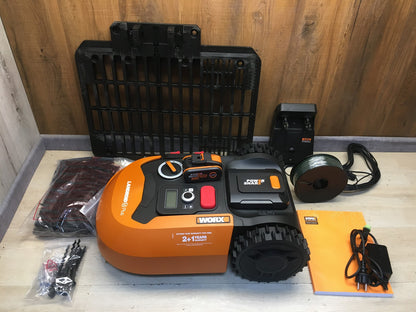 WORX Landroid M700 PLUS WR167E Mähroboter für Gärten bis 700 qm, I39307