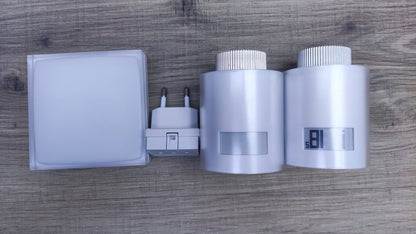 Netatmo Smarte WLAN Starterpaket mit 2 Heizkörperthermostat, I36263