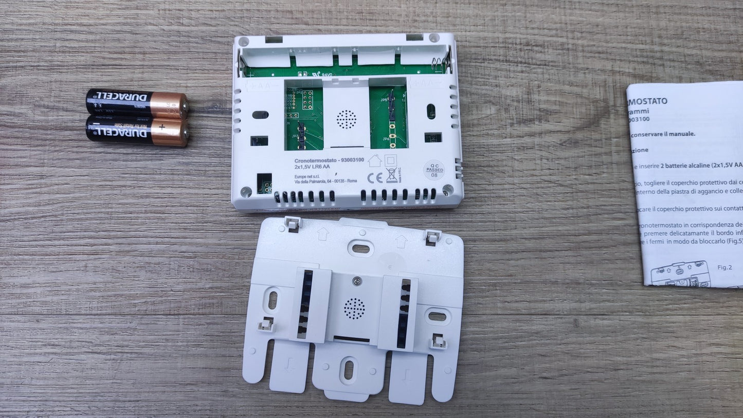 BRAVO digitaler wöchentlich programmierbarer Thermostat Y2A61, I35741