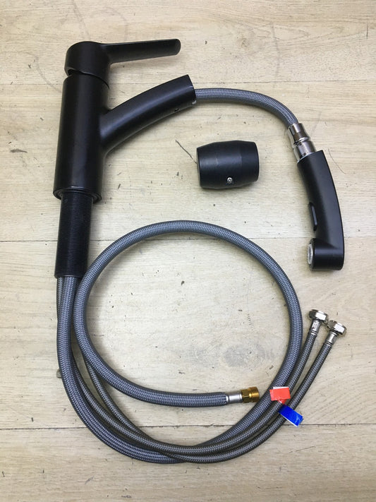 GROHE Start Einhand-Spültischbatterie 303072431, Mattschwarz, Wasserhahn, I35079