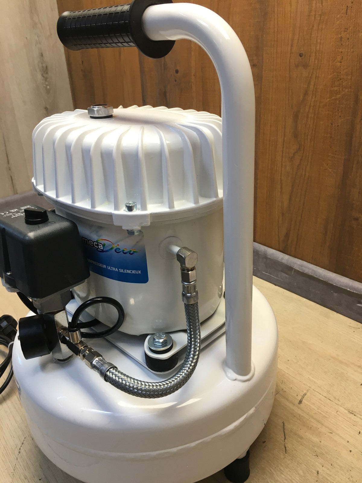 Mecadeco 425516 Kompressor Airbrush 9L 0,37 kW 7 bar, I38578
