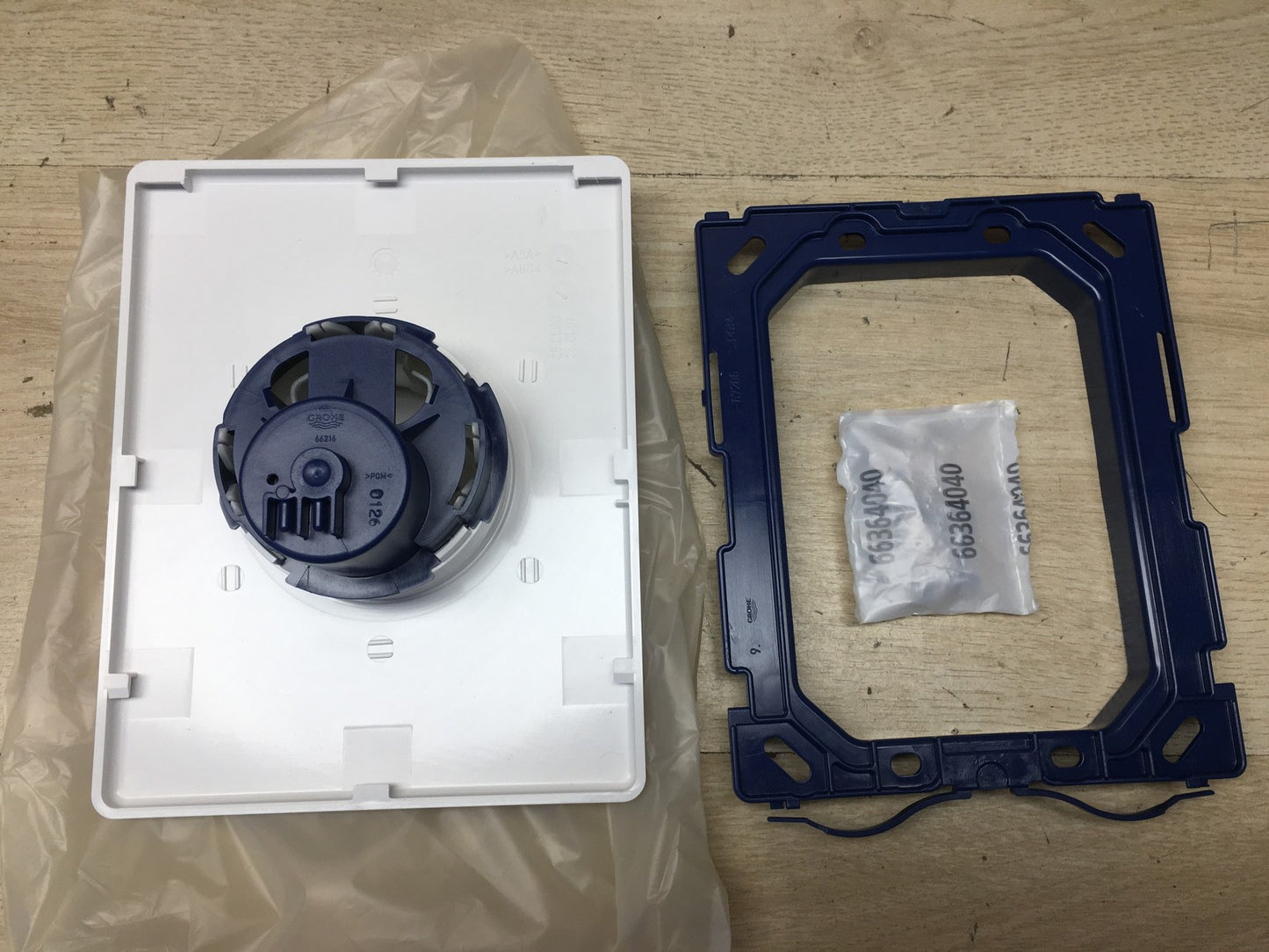 GROHE Skate Betätigungsplatte 38573SH0, für 1-Mengen-Betätigung, I40012