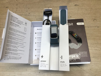 Fitbit Charge 5 Aktivitätstracker FB421, Graublau, I39222