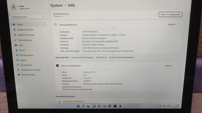 Microsoft Surface Pro 7 Tablet 12.3" Touch 2736x1824 Intel i5-1035G4 8GB 256GB