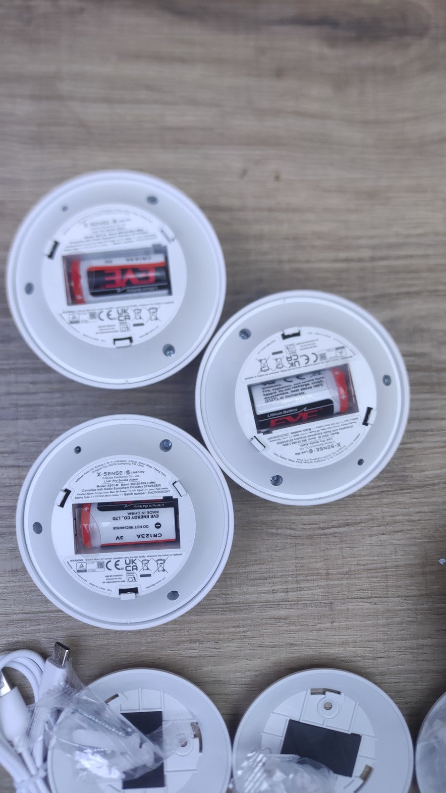 X-Sense FS61 Smart 6x Rauchmelder XS01-M mit SBS50 Basisstation, I38553