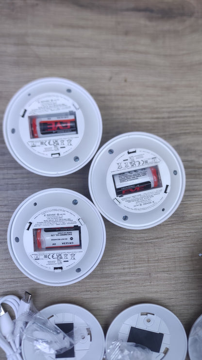 X-Sense FS61 Smart 6x Rauchmelder XS01-M mit SBS50 Basisstation, I38553