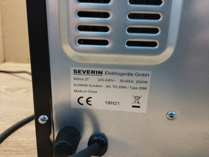 Severin TO 2066 Mini-Backofen, 2200W, I39517