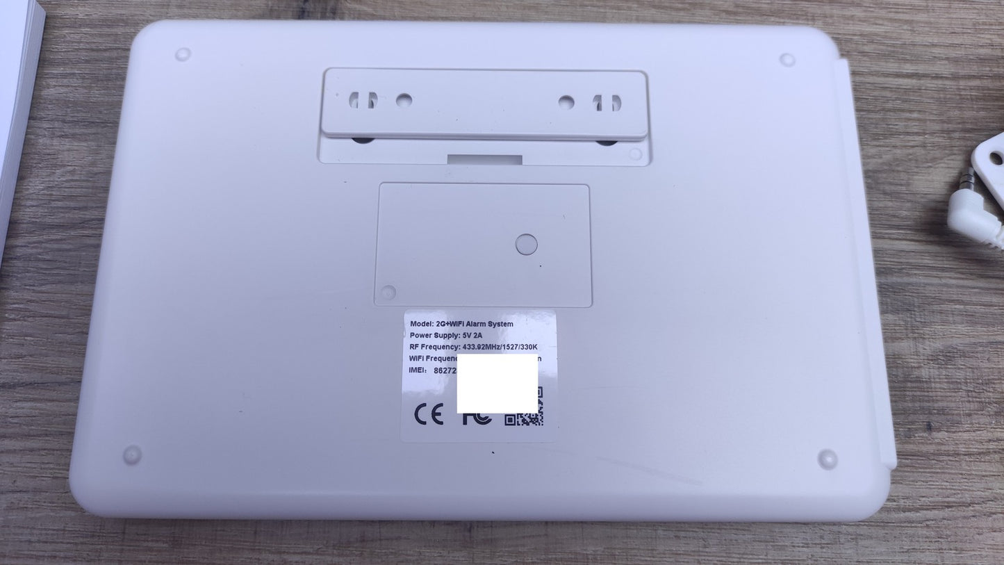 Swokely Drahtloses WiFi+GSM Sicherheit Alarmsystem, 2.4-Zoll, I34905