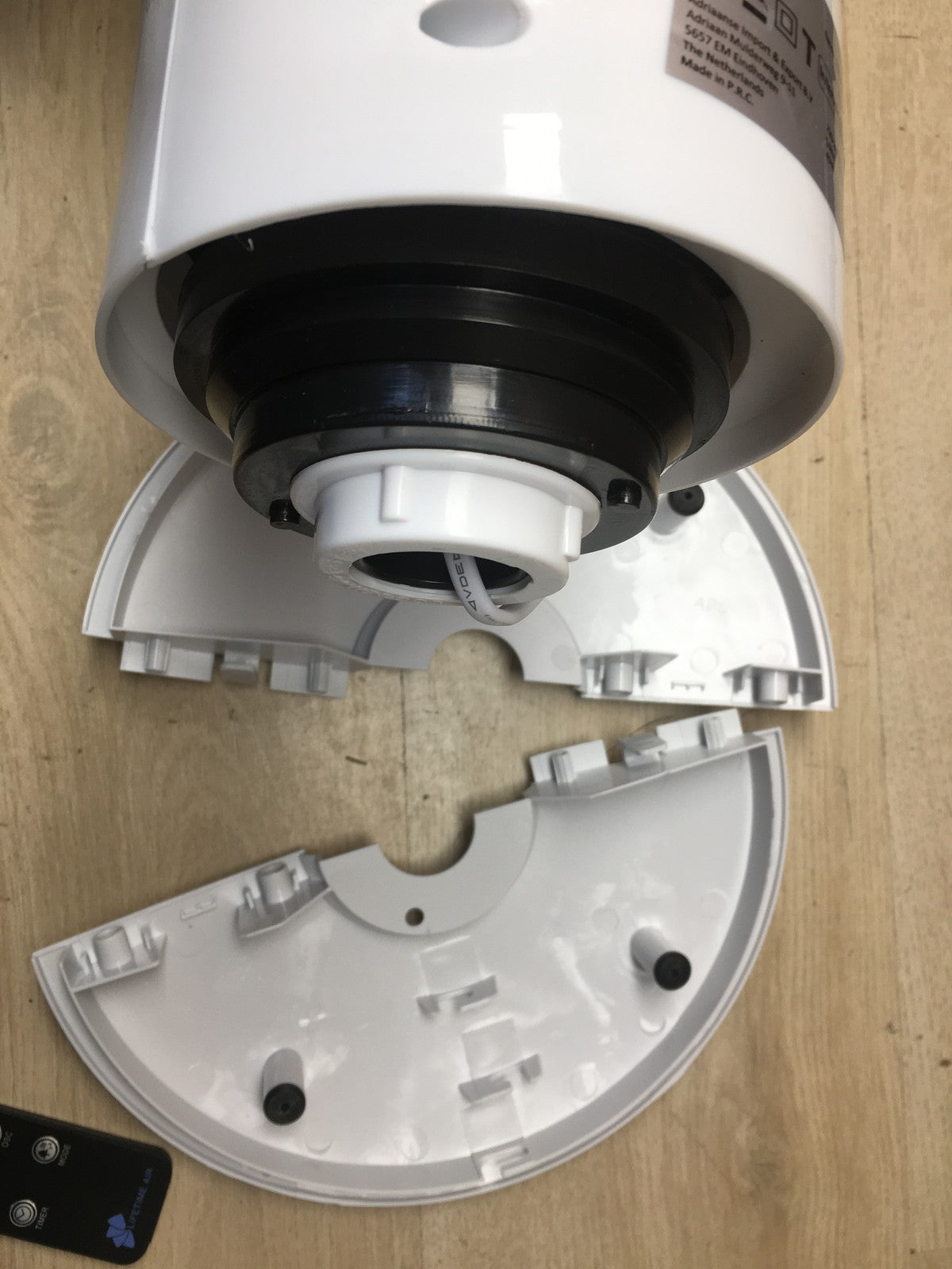 LIFETIME AIR YH-32RA Turmventilator mit Fernbedienung, weiß, I36744