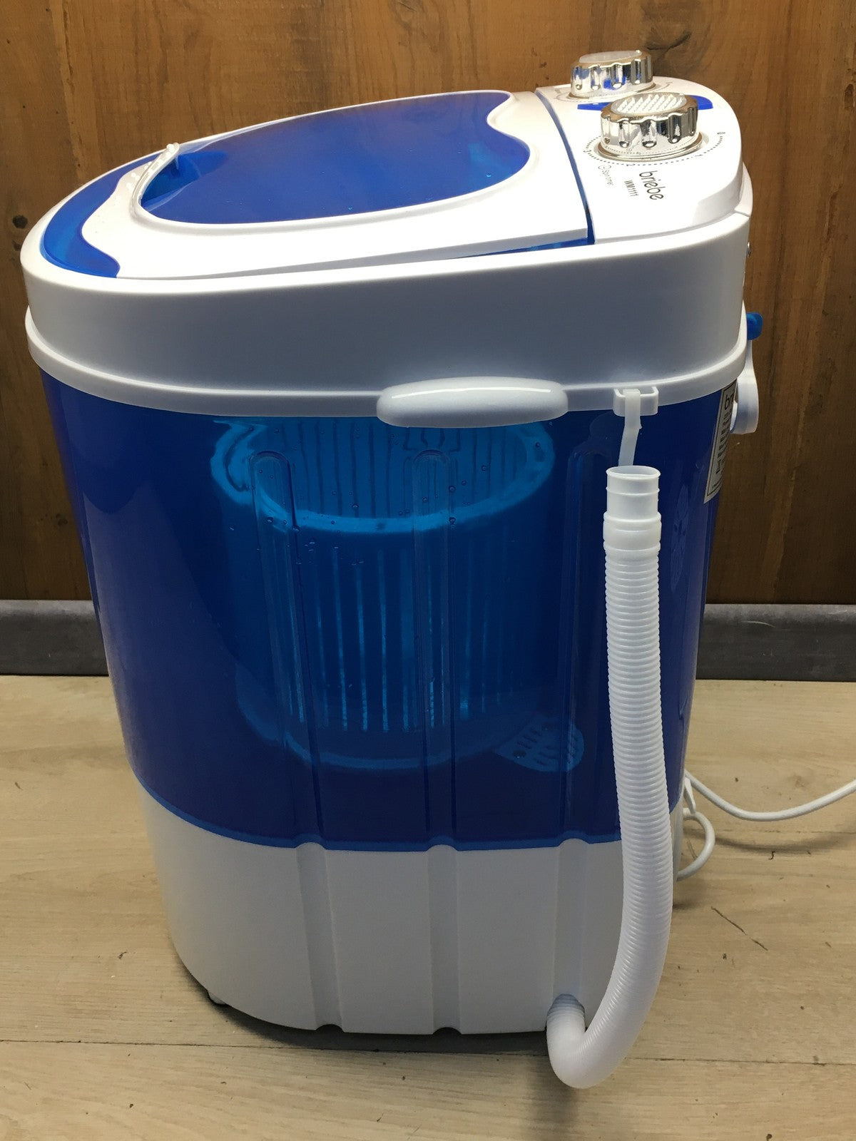 briebe WM1111 Camp Mini-Waschmaschine mit Schleude, bis 3 Kg, I36338