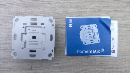 Homematic IP Rollladenaktor für Markenschalter HmIP-BROLL 151322A0, I37583