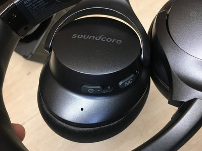 Soundcore by Anker Life Q20+ Bluetooth-Kopfhörer A3045, schwarz, I39194