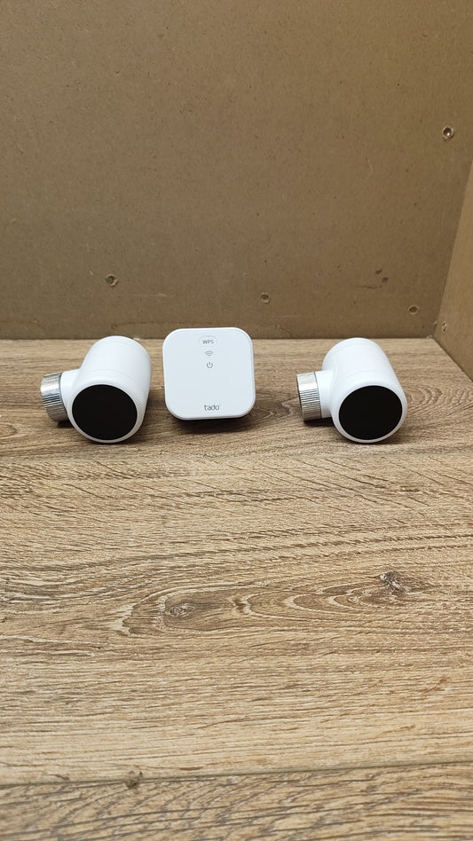 tado Smartes Heizkörperthermostat X Starter Kit mit Bridge, I40283