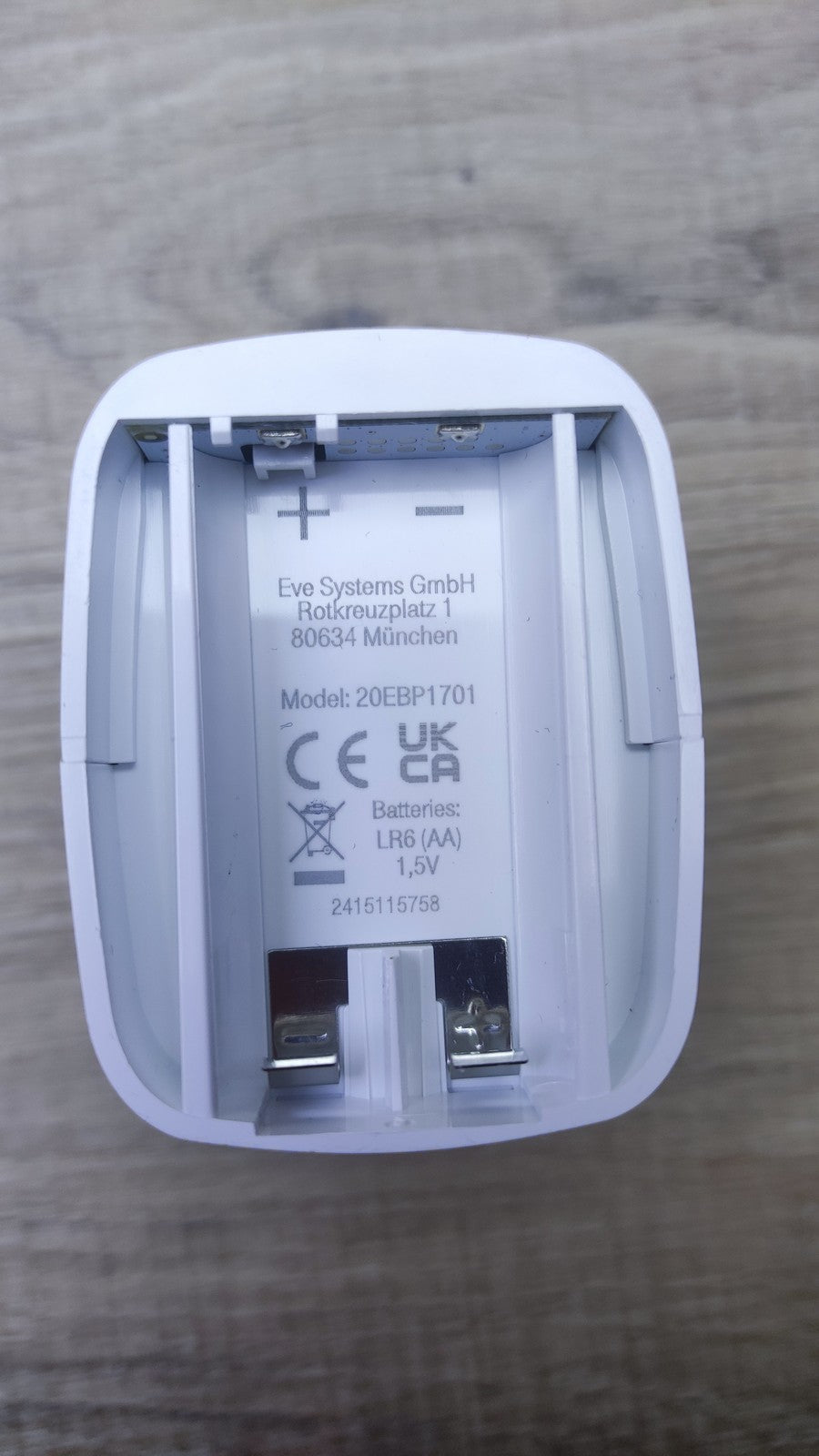 Eve Thermo (Matter) Smartes Heizkörperthermostat, LED-Display, I37190