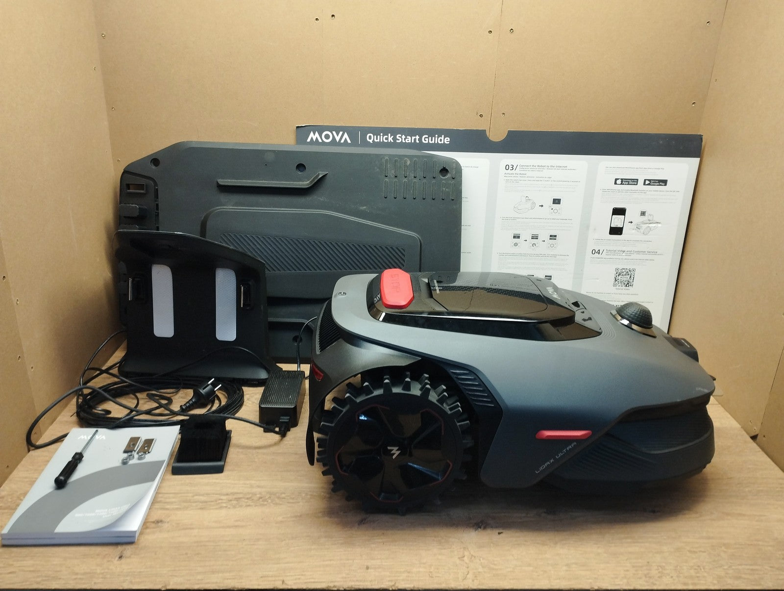 MOVA LiDAX Ultra 800 Mähroboter ohne Begrenzungskabel (MXXM2100), I39997