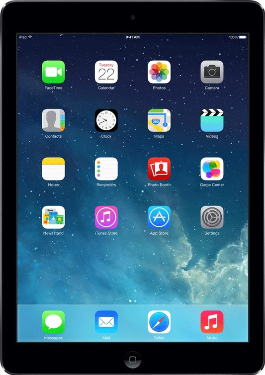 Apple iPad Air 1 Tablet 9.7" 16GB LTE + WiFi Space Gray A1475 LOCKED