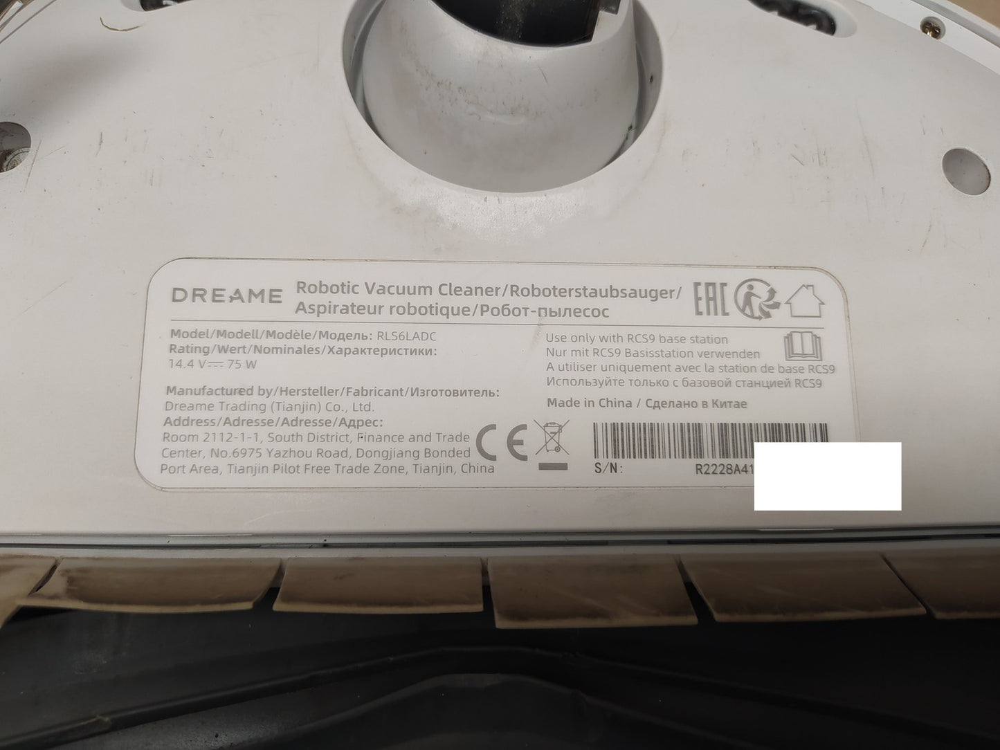 dreame L10s Ultra Saugroboter mit Wischfunktion RLS6LADC, I36475
