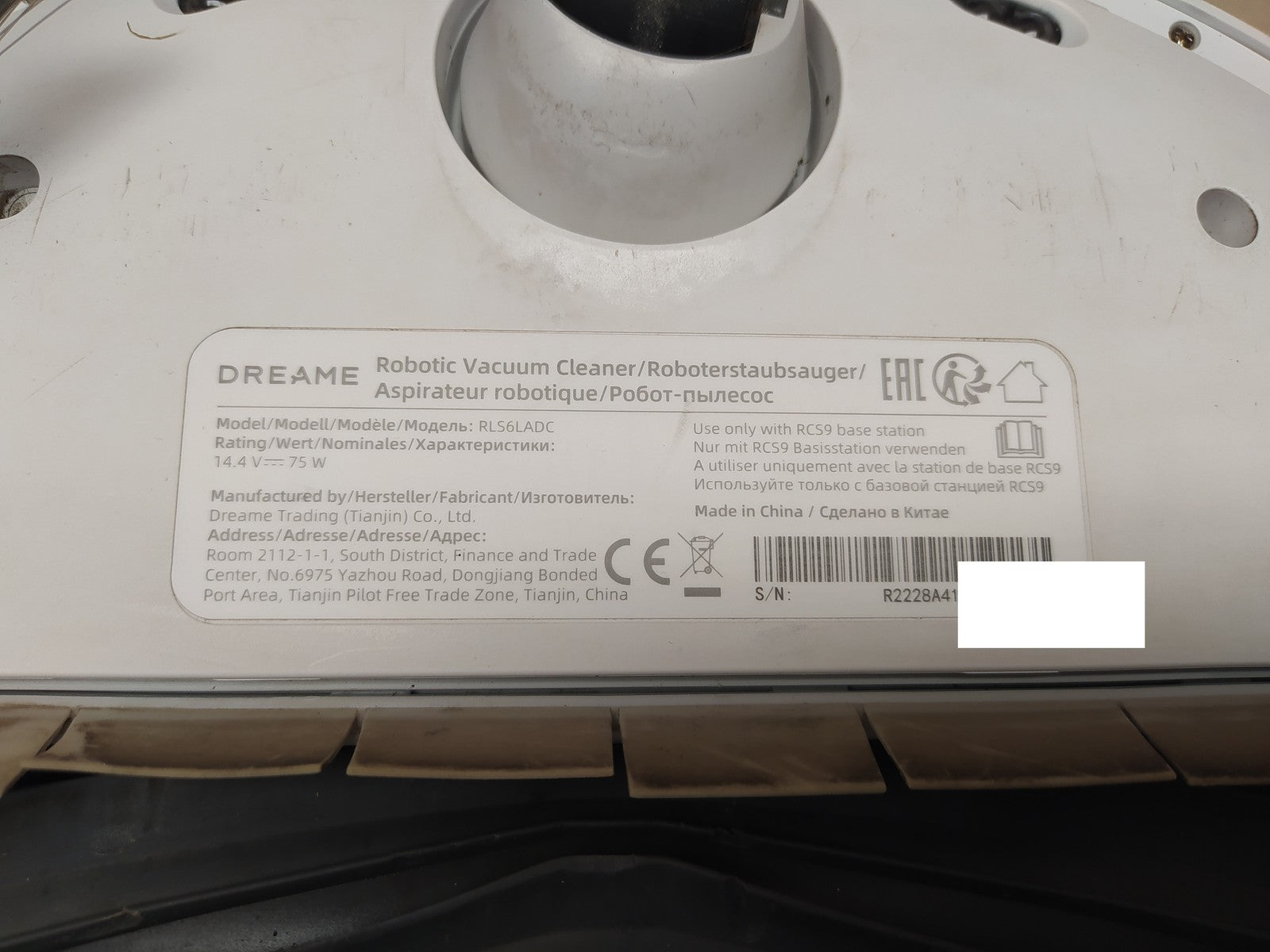 dreame L10s Ultra Saugroboter mit Wischfunktion RLS6LADC, I36475