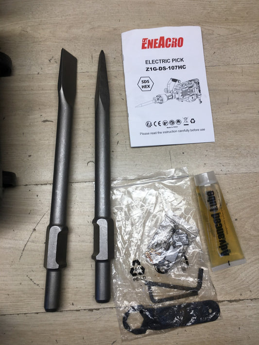 ENEACRO Z1G-DS-107HC Abbruchhammer 1700W SDS-Hex Stemmhammer, I40492