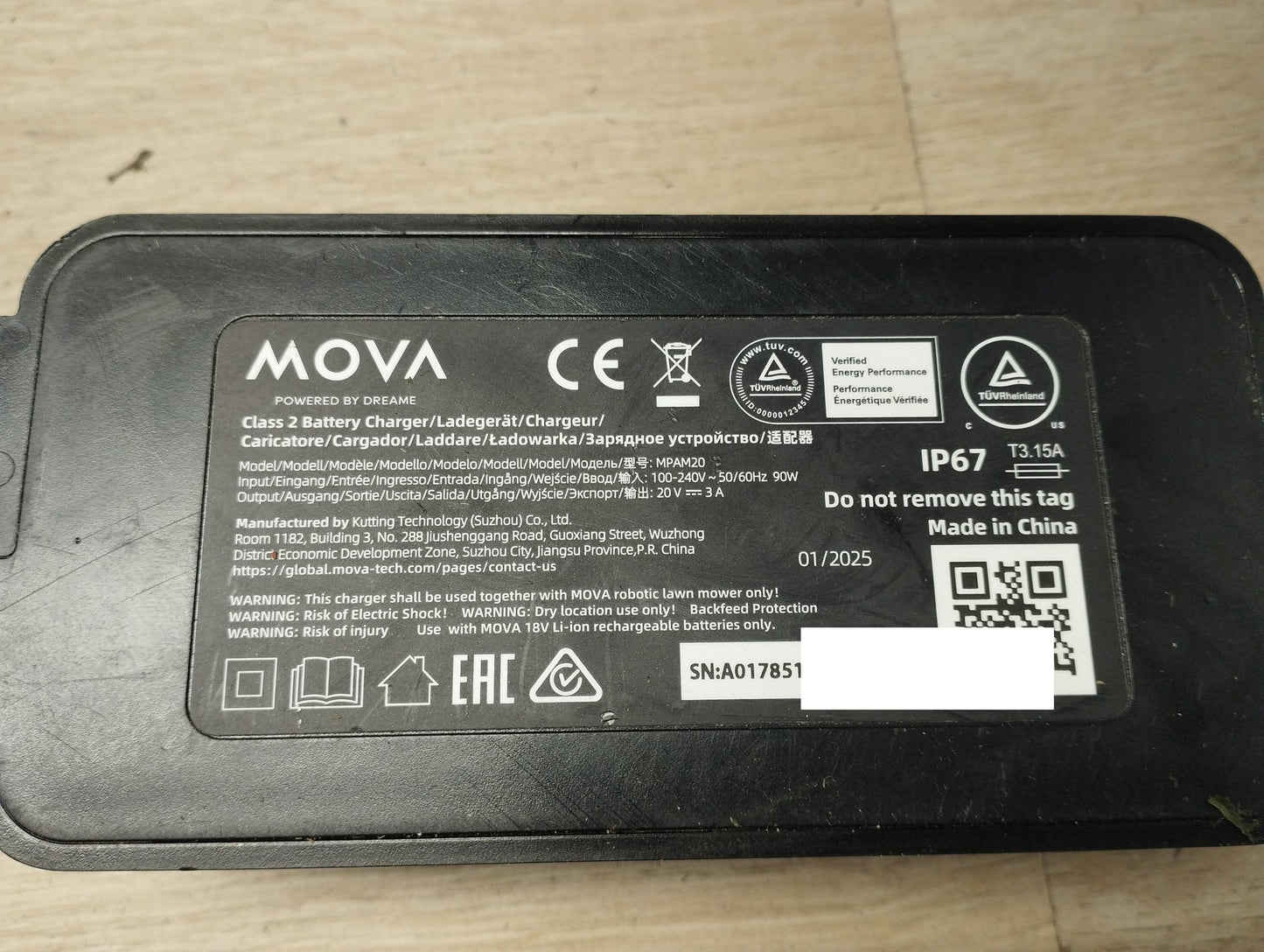 Dreame Mova 1000 Mähroboter (MLLM4110) bis 1.000 m² 3D-LiDAR kabellos, I39546