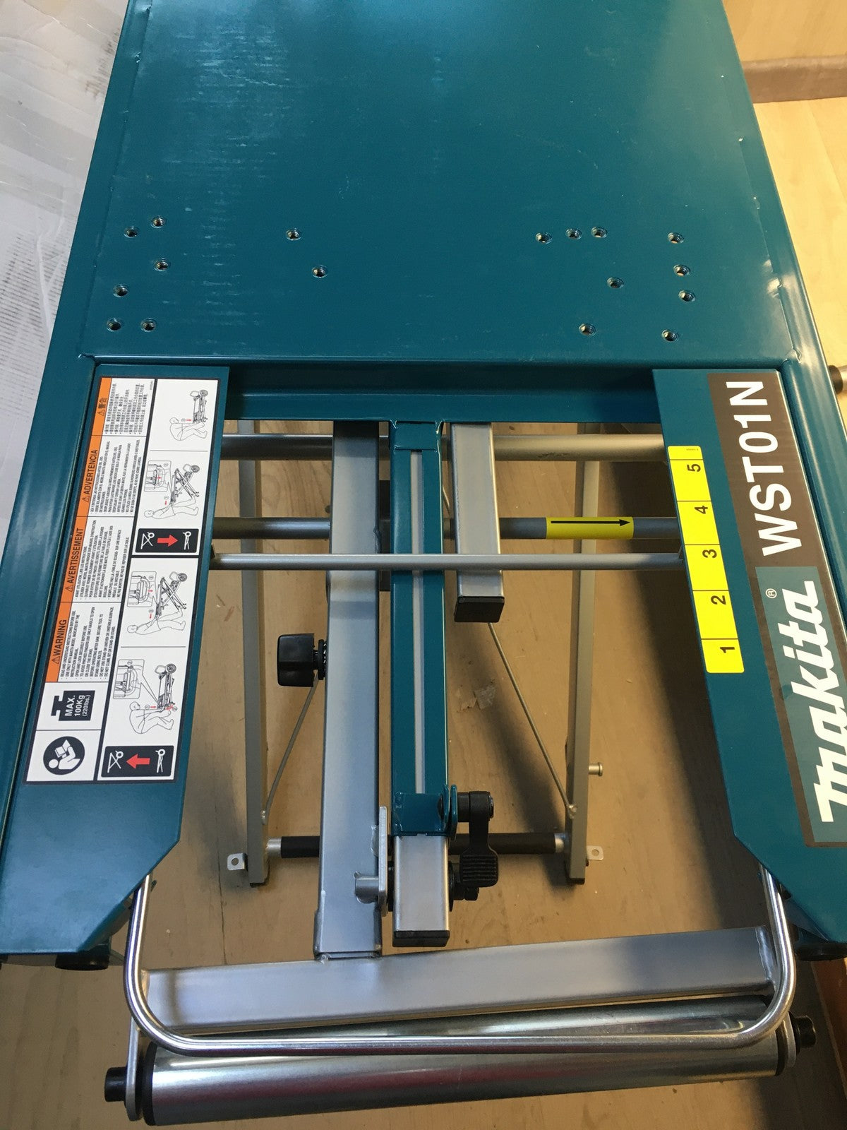 Makita WST01N Gehrungssägenständer 198687-1, lastbar bis 100 kg, I38519
