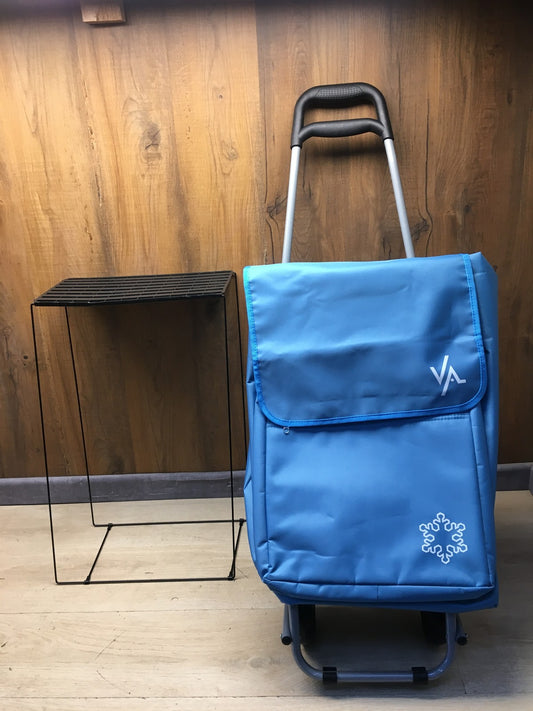 Velta Home Einkaufstrolley mit 4 Rädern, 48L, I37134