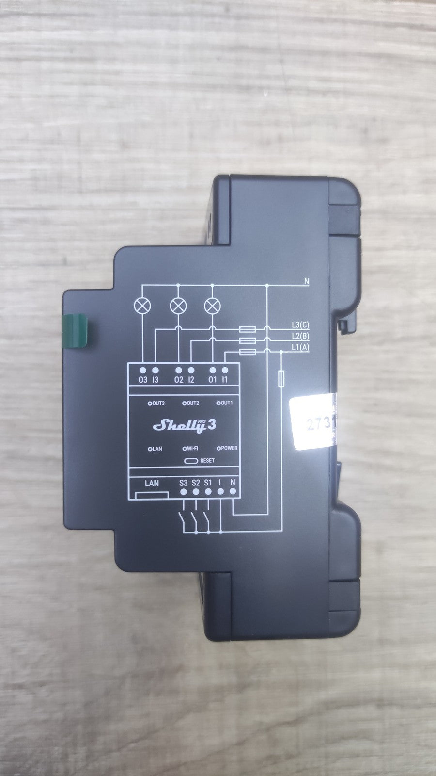 Shelly Pro 3 Wlan, LAN & Bluetooth 3 Kanäle Smart Relais, I39067