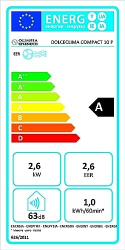 Olimpia Splendid Dolceclima Compact 10P Klimaanlage 10.000 BTU/h, EEK:A, I39796