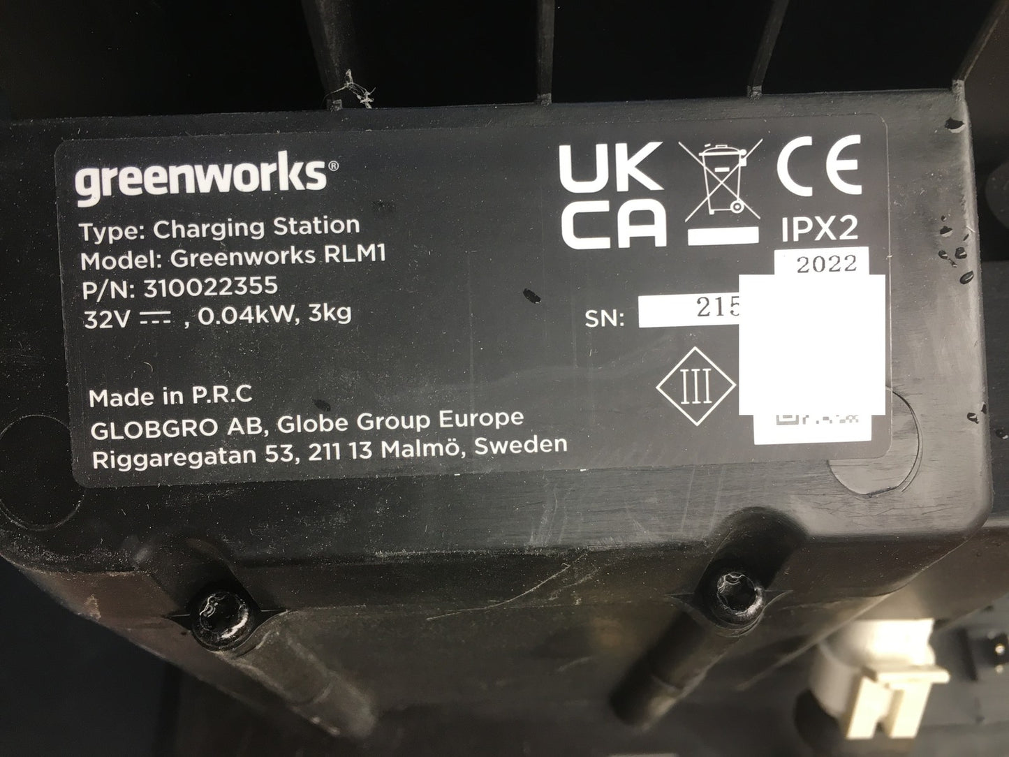 Greenworks Mähroboter Optimow 10 GRL110 für Grunsdstück bis zu 1000m2, I38216